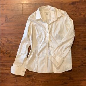 Banana Republic Dre’s Shirt Size Medium Cream